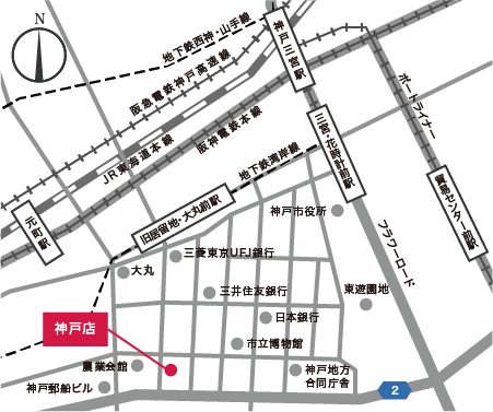 神戸店map